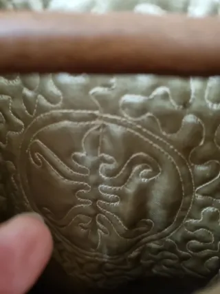 Abrigo largo beige suave