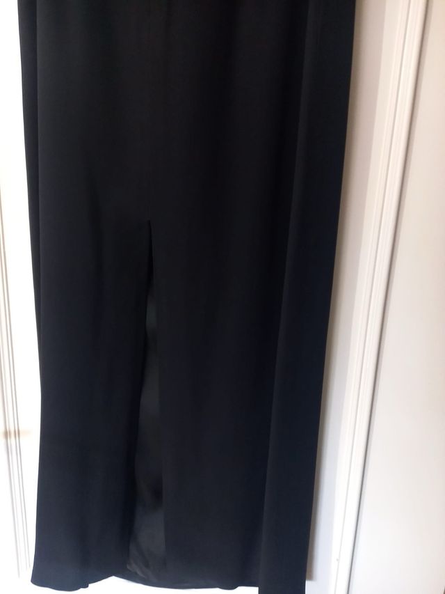 Vestido largo negro Antonio Pernas para fiestas