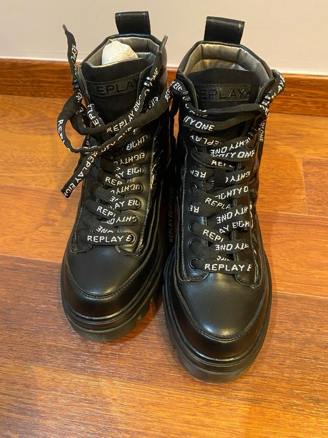 Botines Replay Negros