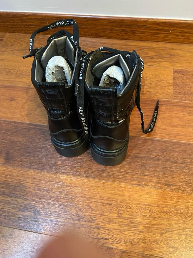 Botines Replay Negros
