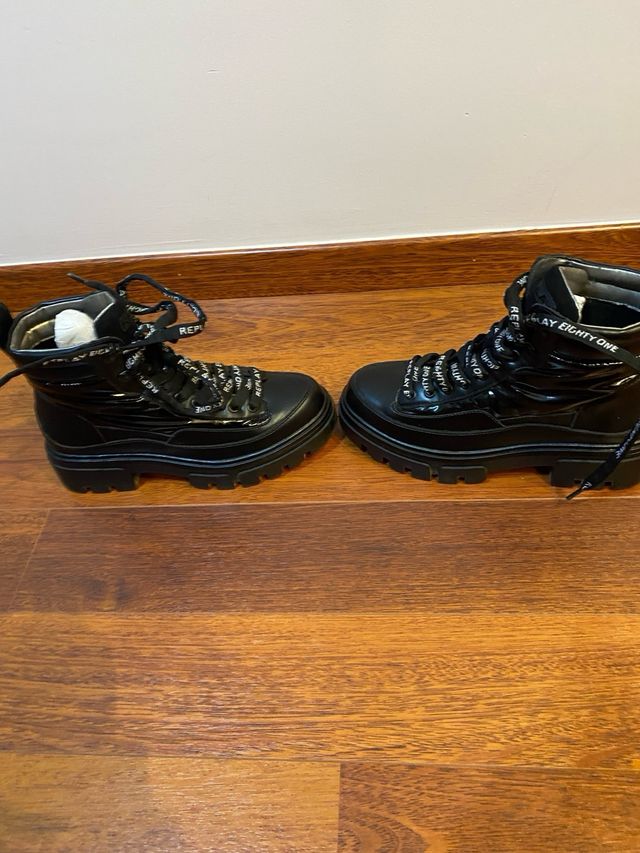 Botines Replay Negros