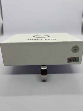 Smart Ring QRing R04 – Argento, Taglia 9