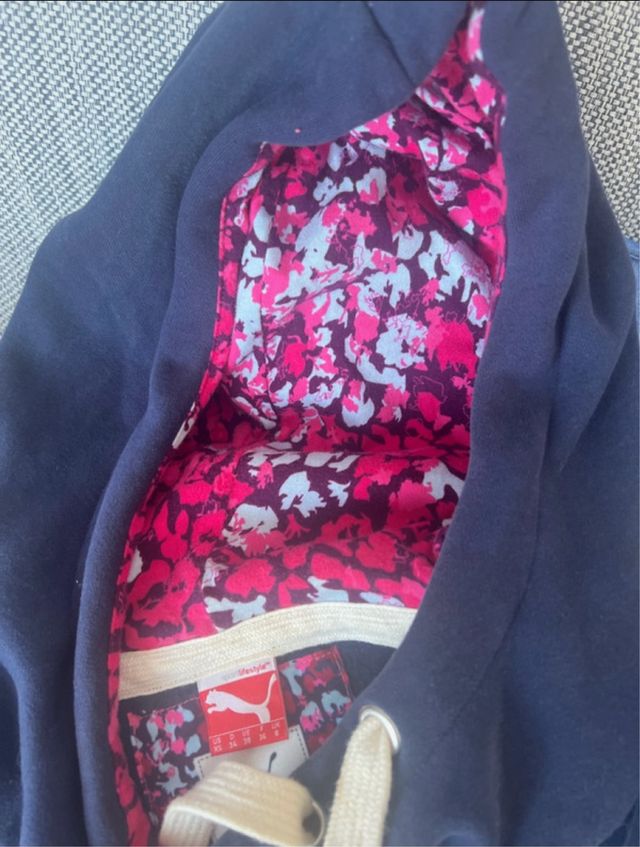 Sudadera Puma Azul Marino Talla M