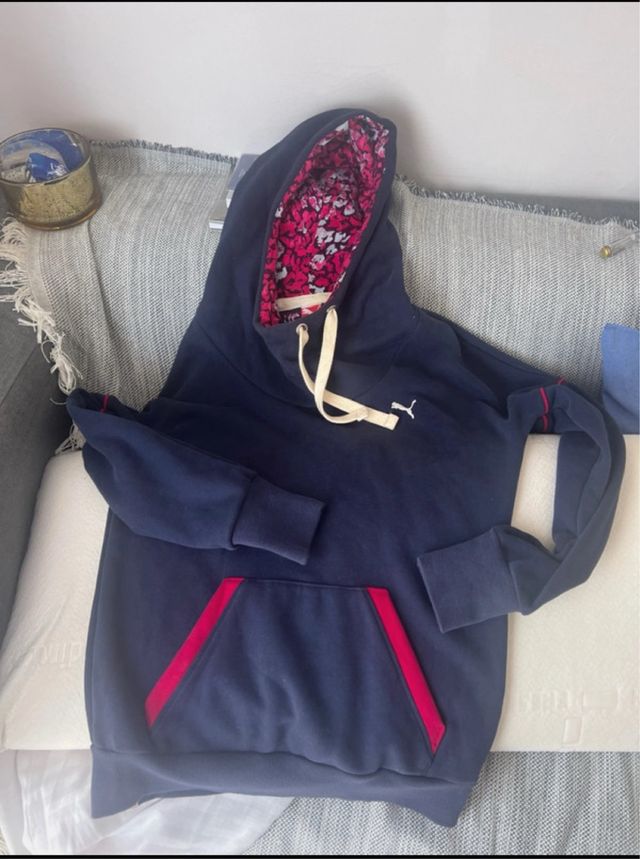 Sudadera Puma Azul Marino Talla M