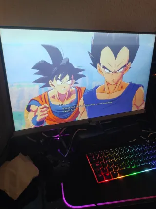 Pantalla HP 24F 32 Negra/Multicolor