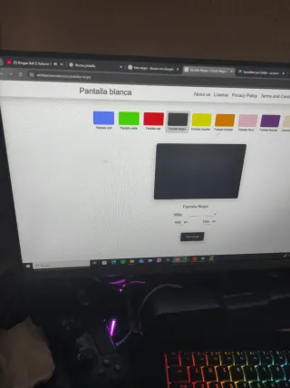 Pantalla HP 24F 32 Negra/Multicolor