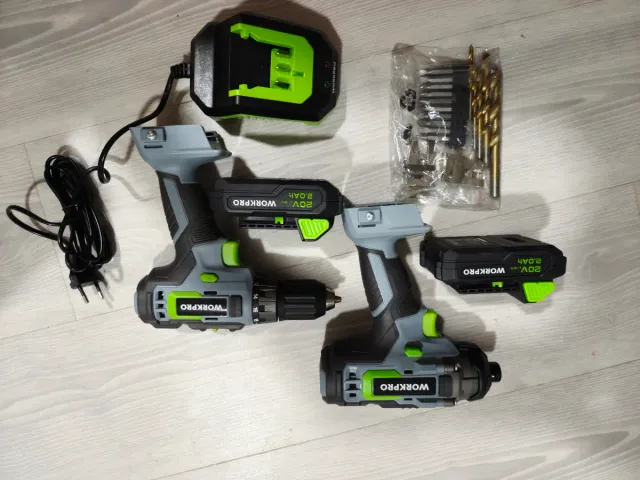 Set Taladros Atornillador WORKPRO