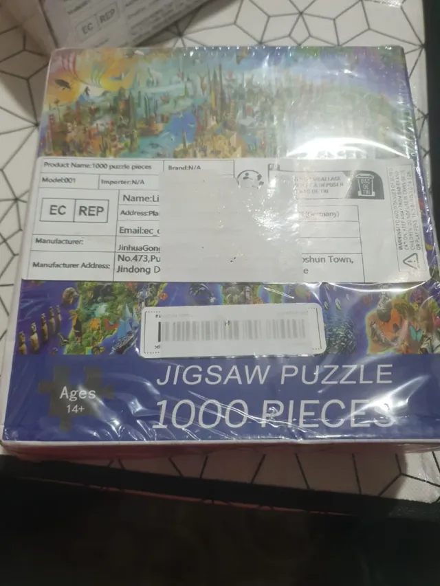 Puzzle Mundo Mapamundi