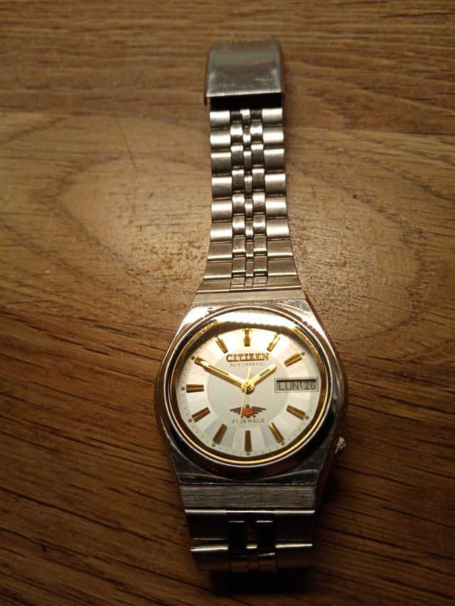 Reloj Citizen Automático 21 Jewels Sumergible