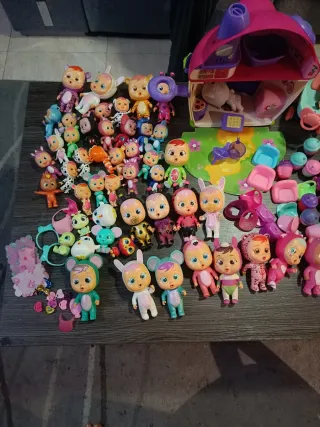 Lote Bebés Llorones Muñecas