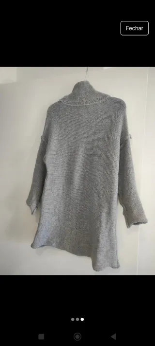 Camisola de Malha Cinza NOVA - 8€