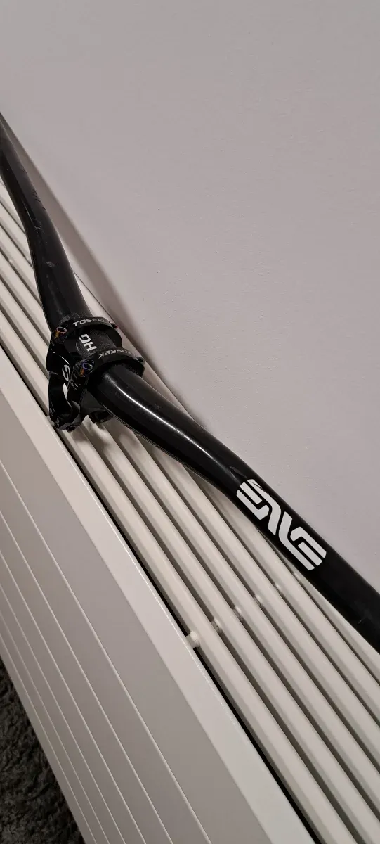 Manillar ENVE DH o mtb Negro cortado a 76mm + pote