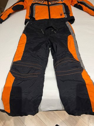 Conjunto Ropa Esquí Niño Spyder Naranja