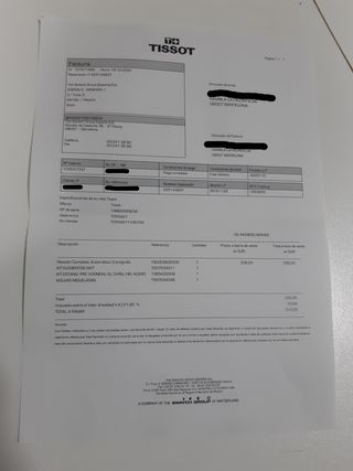 Reloj Tissot Automático