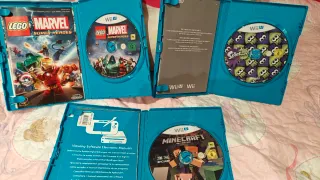 3 Giochi Wii U: Lego Marvel, Splatoon, Minecraft