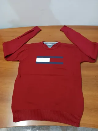 Jersey Tommy Hilfiger Rojo Hombre