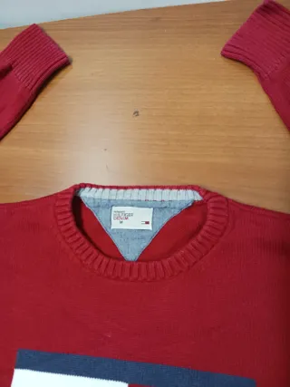 Jersey Tommy Hilfiger Rojo Hombre