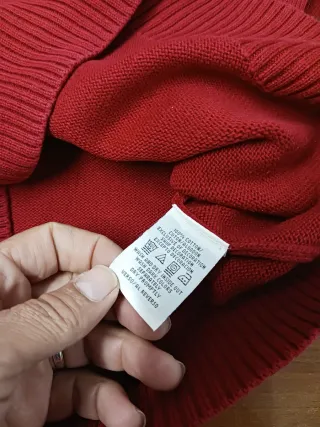 Jersey Tommy Hilfiger Rojo Hombre