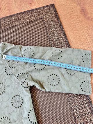 Blusa verde New Collection bordada