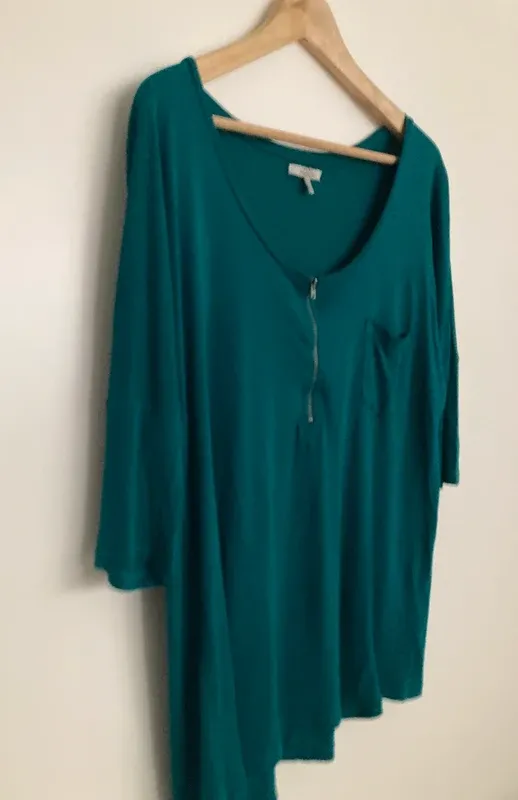 Camiseta ZaraVerde Azulado