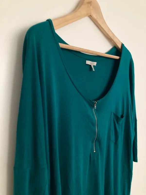 Camiseta ZaraVerde Azulado