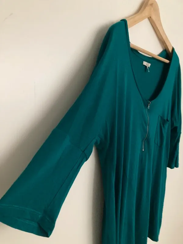 Camiseta ZaraVerde Azulado