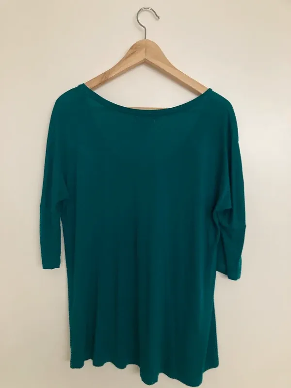 Camiseta ZaraVerde Azulado