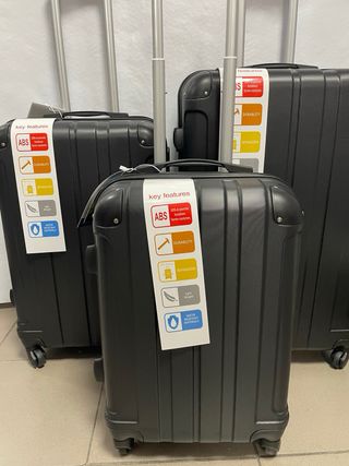 Oferta juego 3 maletas ligera nueva