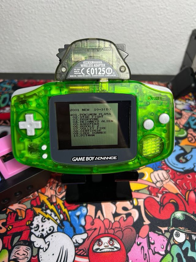 Nintendo Game Boy Advance Verde Transparente