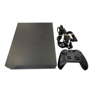 CONSOLA XBOX ONE X 1TB NEGRA + MANDO + CABLES