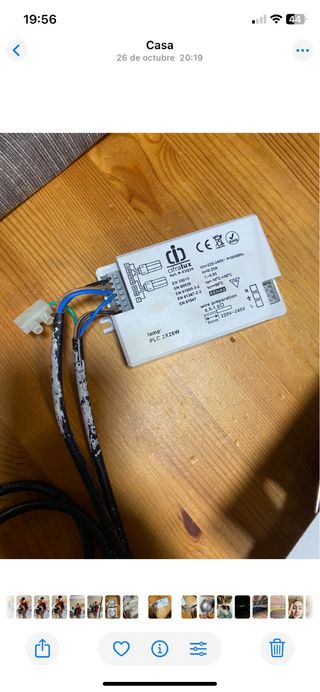 Focos empotrables profesionales (2 unidades)+balas