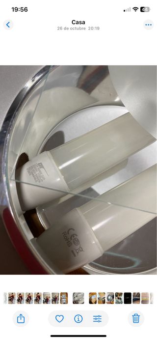 Focos empotrables profesionales (2 unidades)+balas