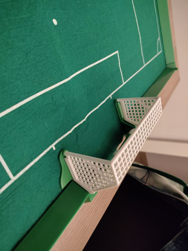 Tapete de futbol  11 con vallas y porterías