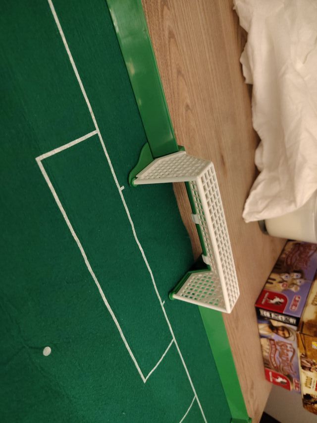 Tapete de futbol  11 con vallas y porterías