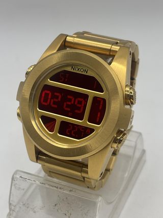 RELOJ NIXON THE UNIT SS DORADO