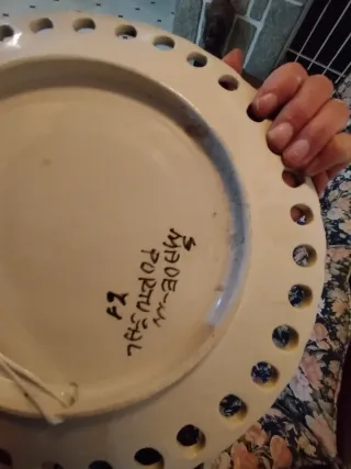 Platos decorativos portugueses