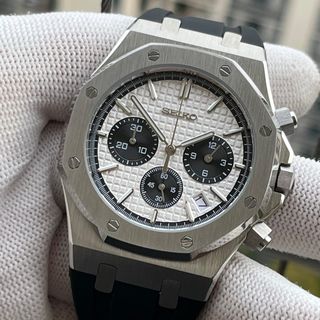 Seiko Mod Royal Oak Oyster Panda