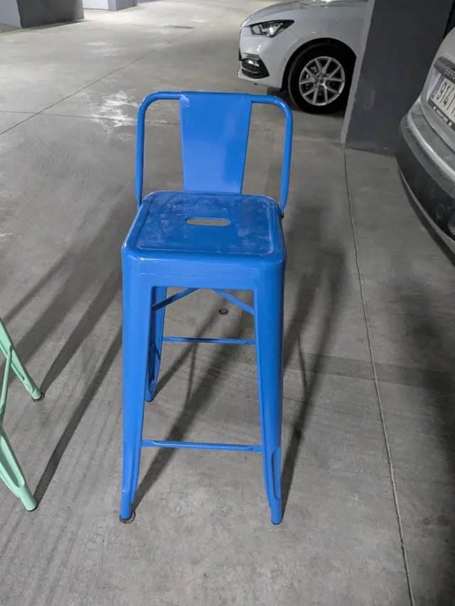 Taburete alto Sklum Lix de acero