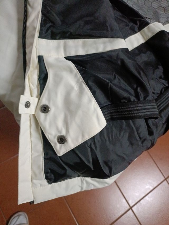 Chaqueta de nieve blanca Talla M