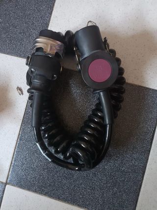 Manguera espiral conexión tractor-remolque camión