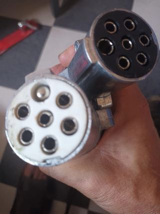 Manguera espiral conexión tractor-remolque camión