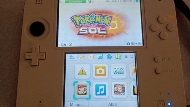 Pokémon Sol Nintendo 2DS / 3DS RPG