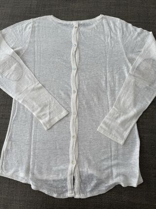Camiseta Massimo Dutti Lino Talla S
