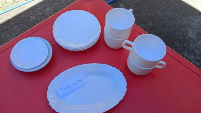 Vajilla Luminarc: Platos Llanos, Postre y Hondos