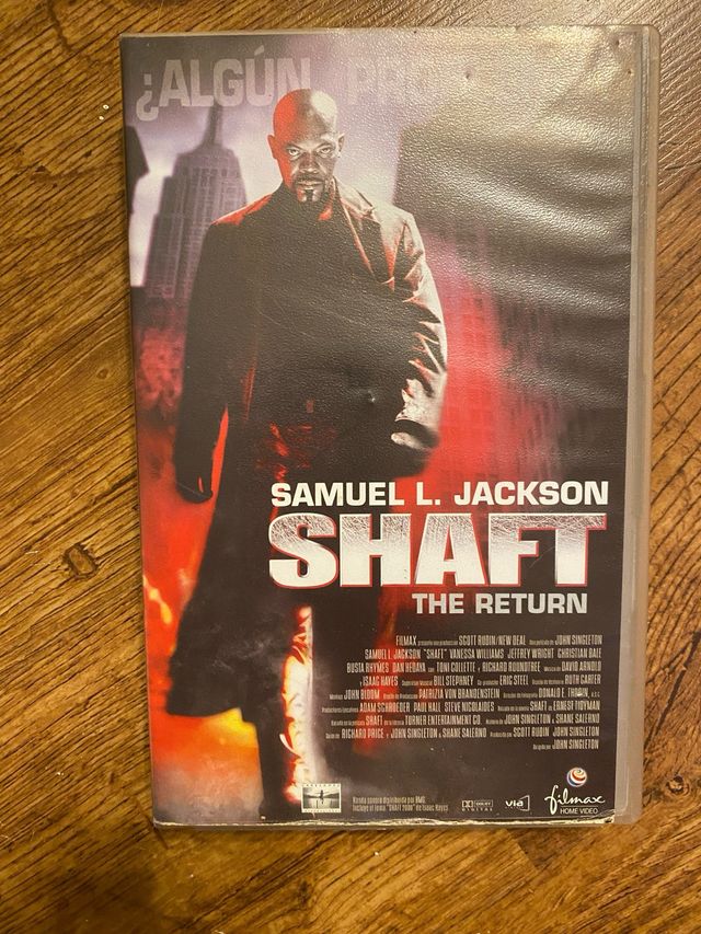 VHS Shaft The Return Samuel L. Jackson