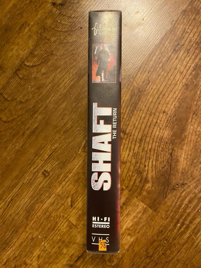 VHS Shaft The Return Samuel L. Jackson