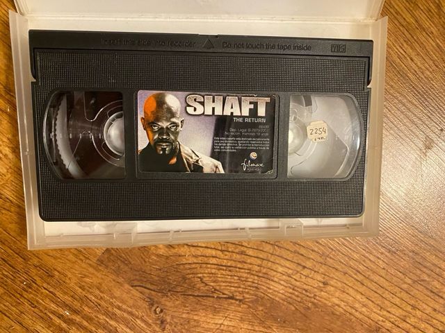 VHS Shaft The Return Samuel L. Jackson