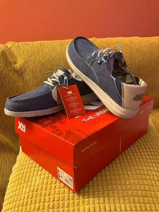 Zapatillas Xti Z-Tex Talla 42 Azul