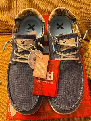 Zapatillas Xti Z-Tex Talla 42 Azul