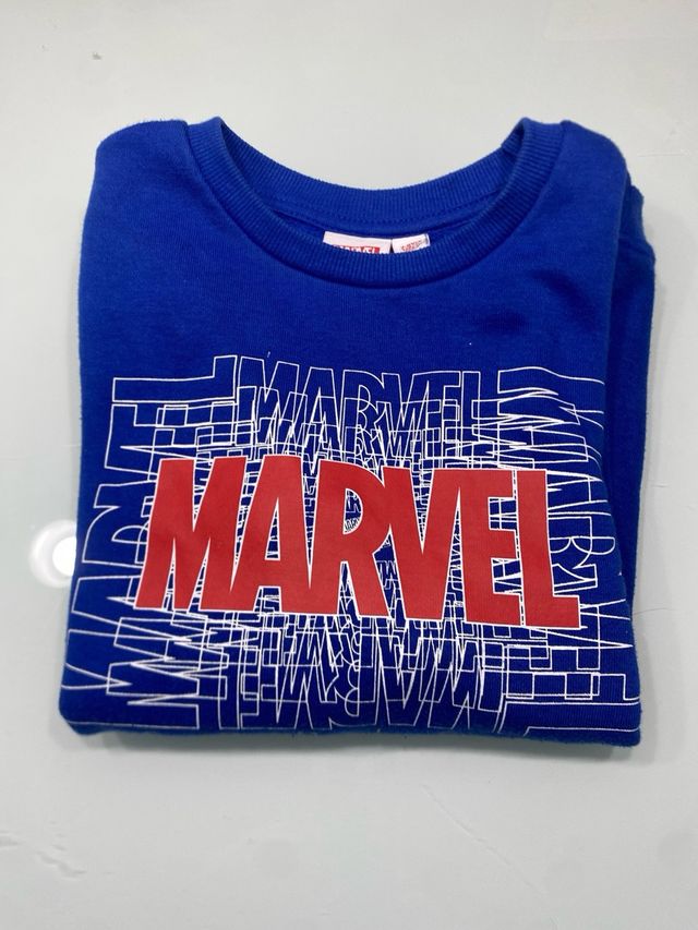 Sudadera Marvel Niño Azul